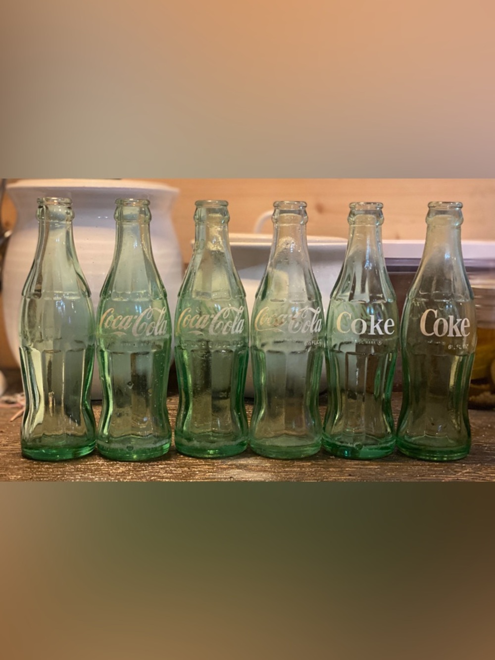 Vintage Coca Cola bottles - 6